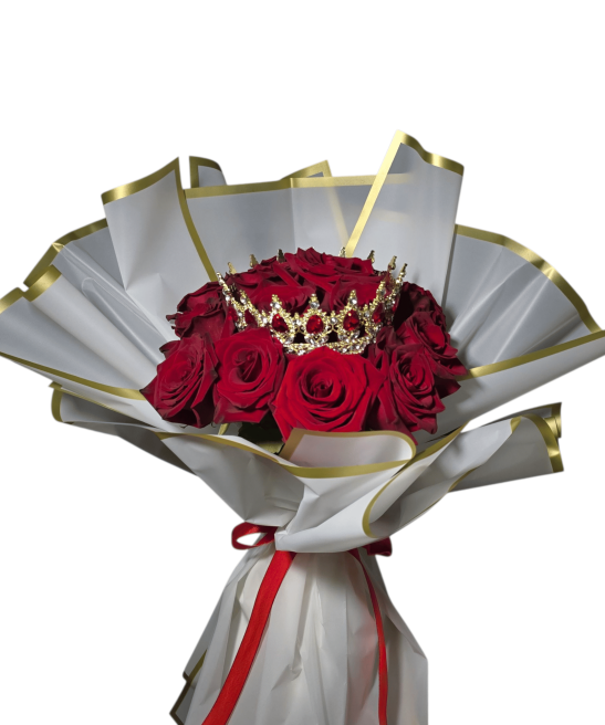Queen Bouquet Red
